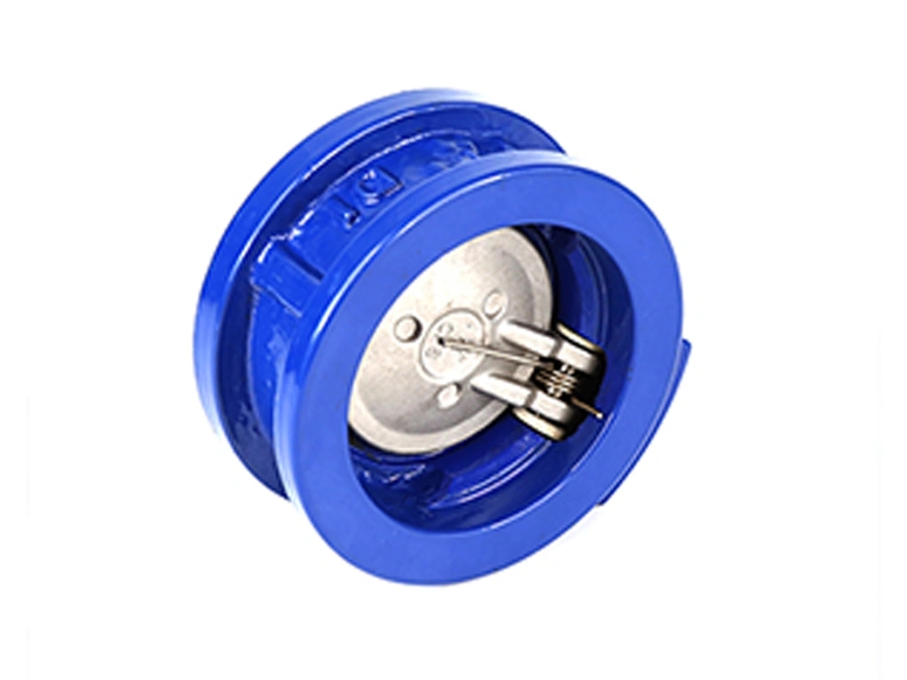 Wafer type single disc swing check valve